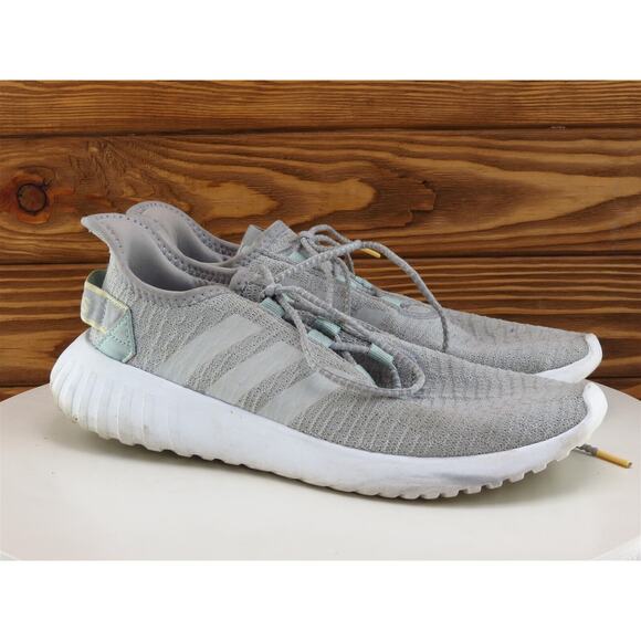 adidas Size 9 Women Sneaker Gray Fabric M - Picture 4 of 11